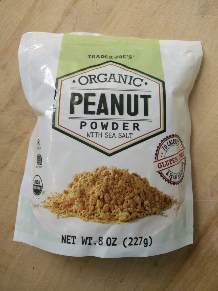 trader joe's peanut powder