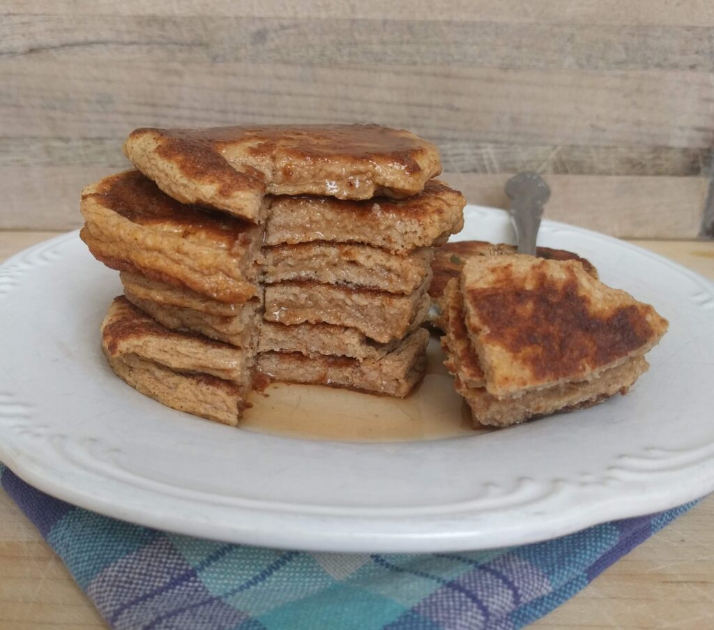 Pumpkin Protein Pancakes THM-Fuel-Pull Low-carb