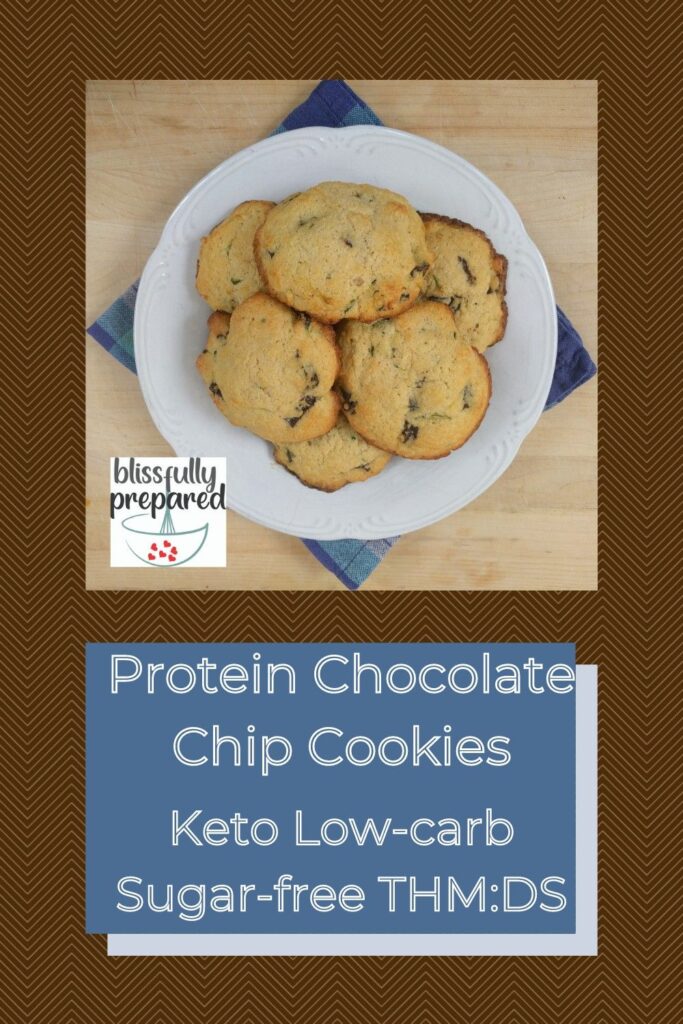 protein chocolate chip cookies pinterest