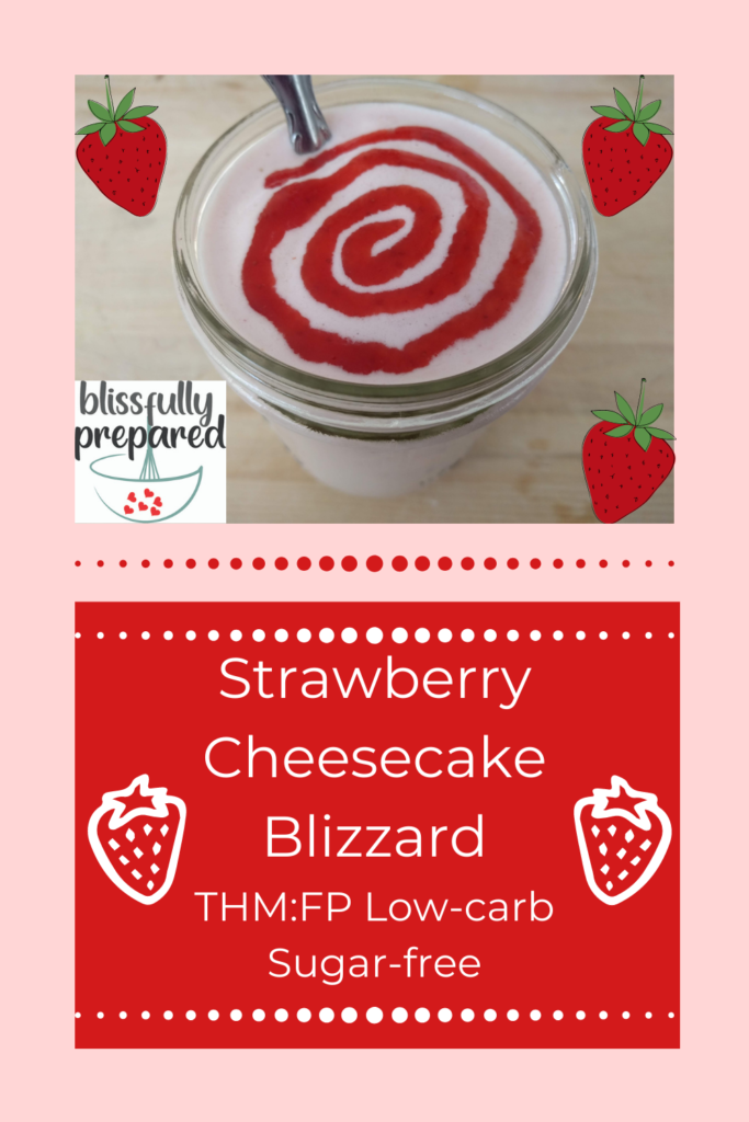 Strawberry Cheesecake Blizzard