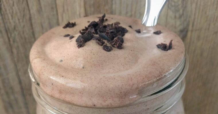 superfood chocolate blizzard