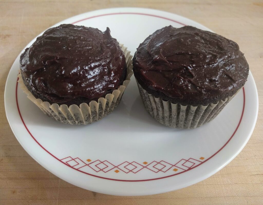 chocolate protein cupcakes