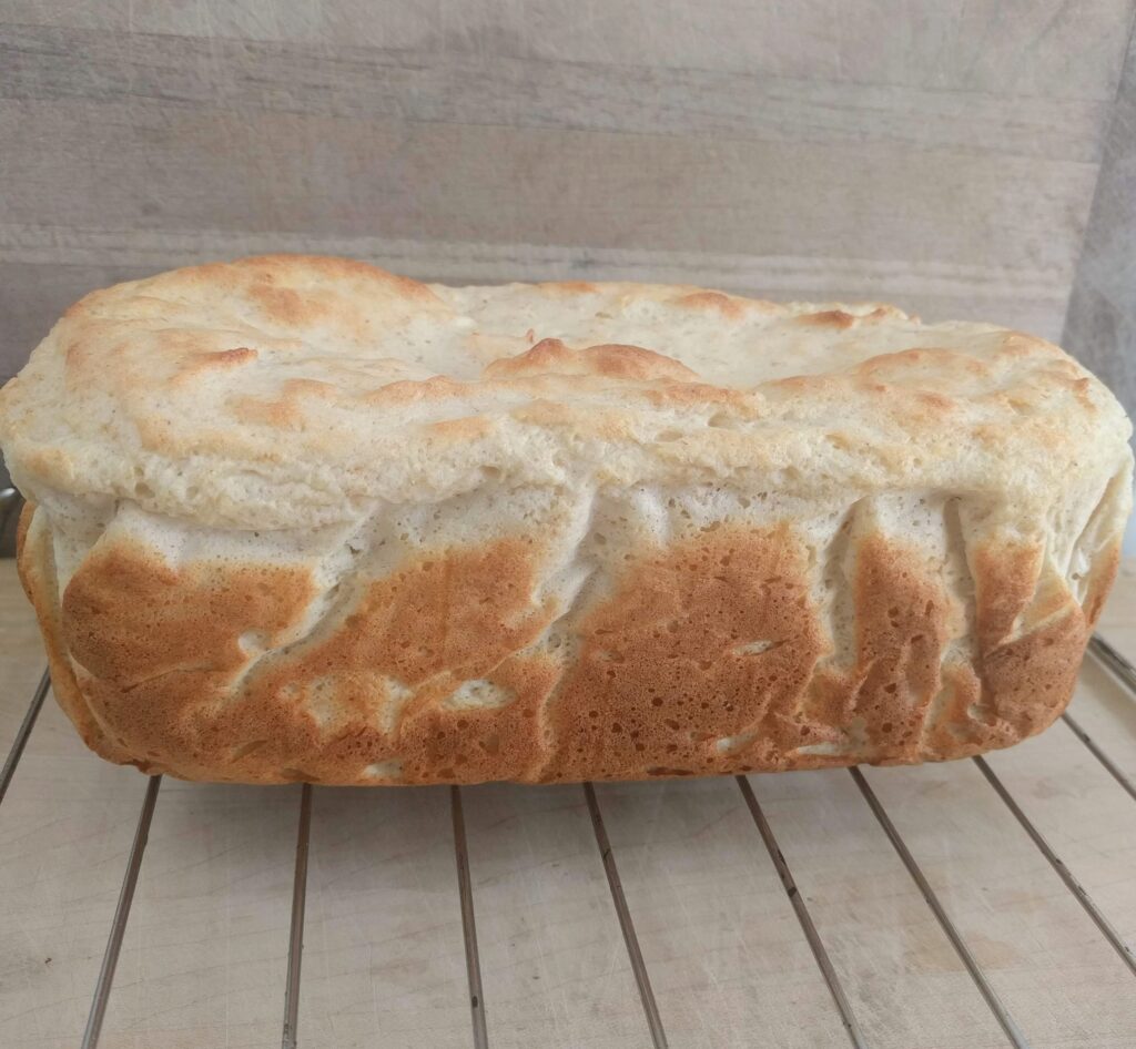 finished keto bread