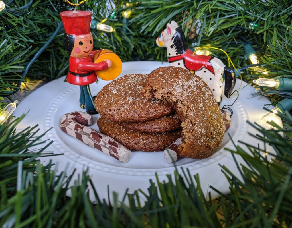 Chewy Gingerbread Collagen Cookies THM Fuel-Pull