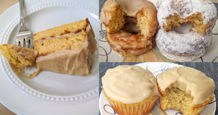 Vanilla Protein Donuts and Cake: THM Deep-S Keto
