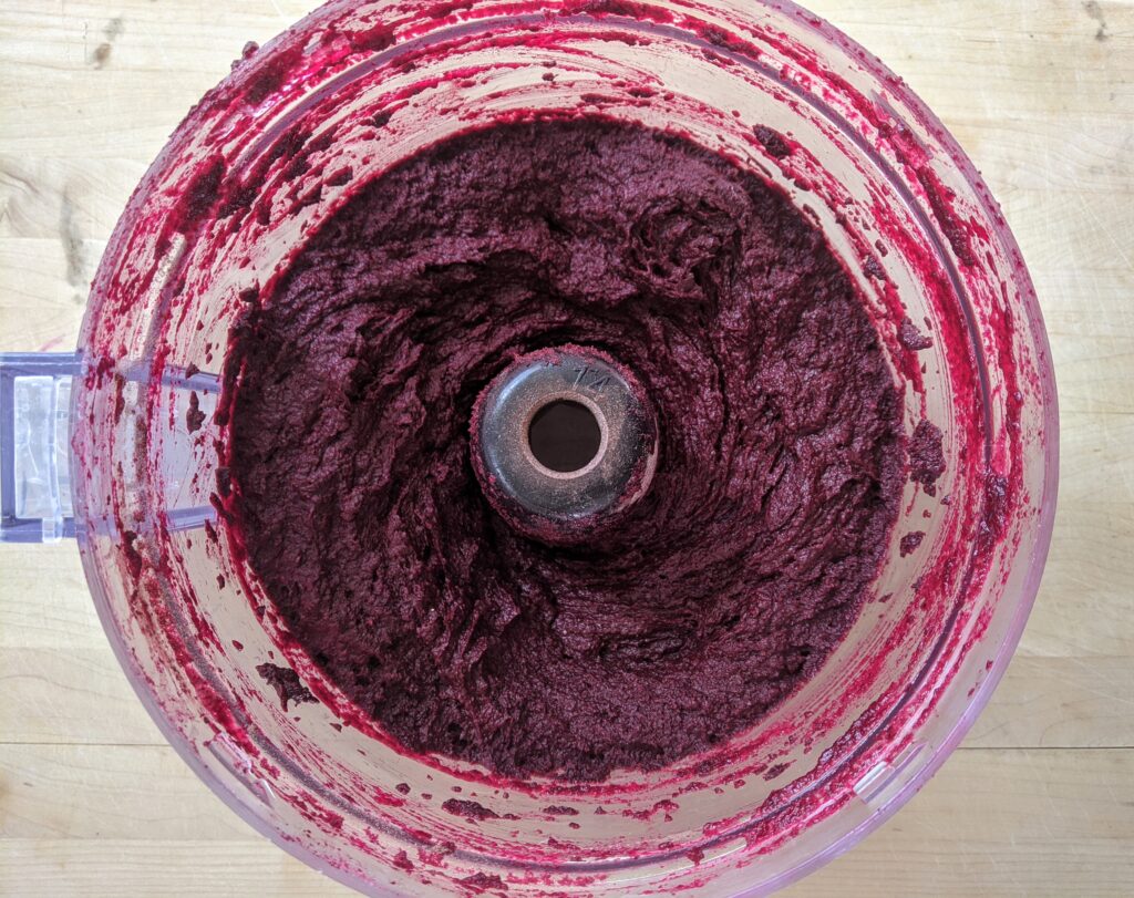 Collagen Beet Brownie batter