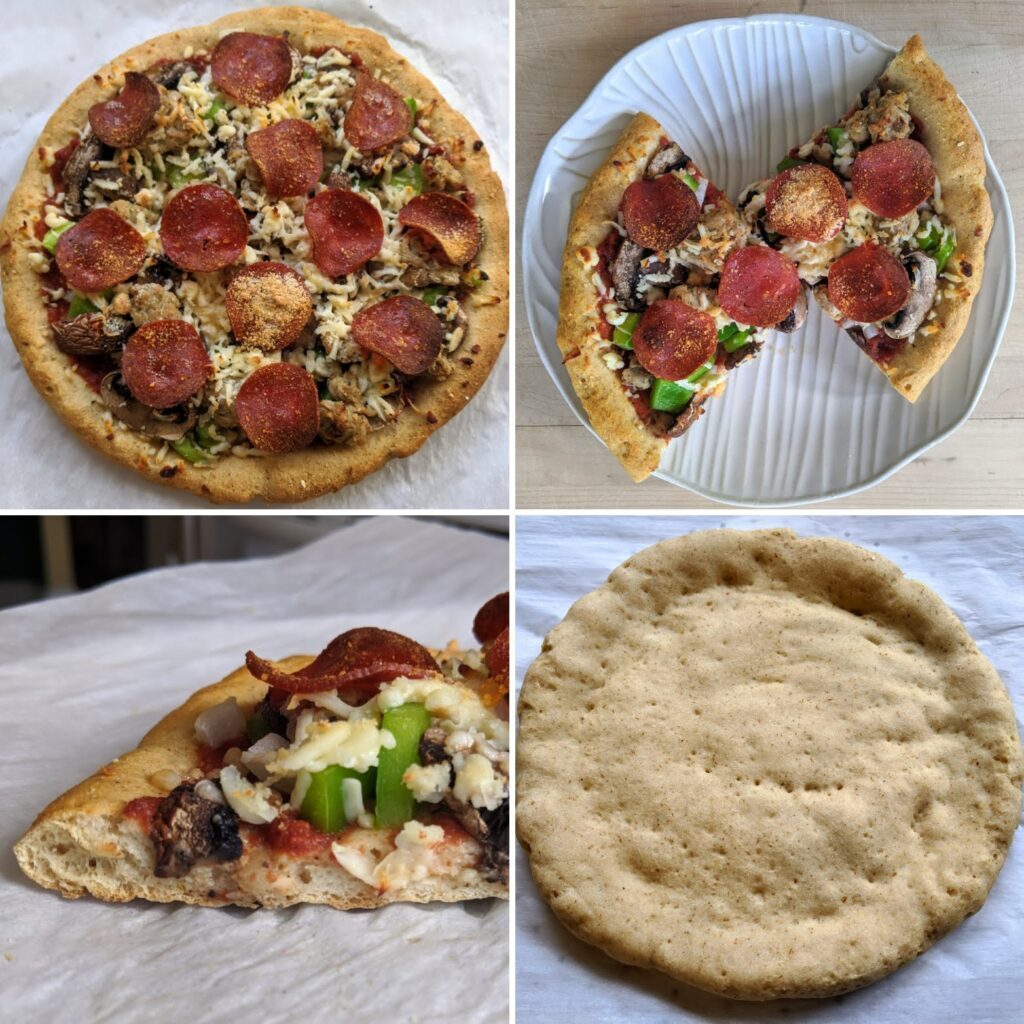 Perfect Keto Bagels as pizza crust